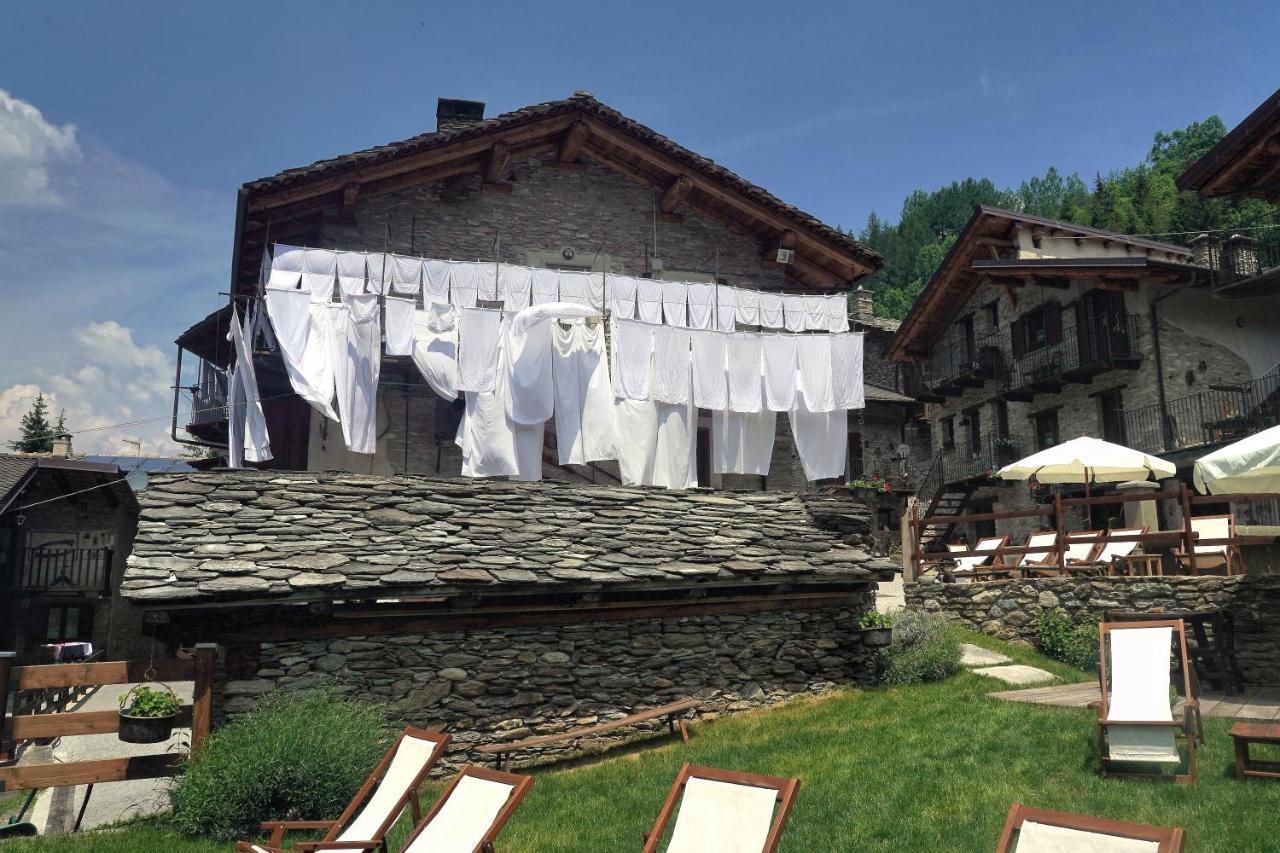 Pensione Albergo Diffuso Ceaglio Valle Maira Marmora Exterior foto